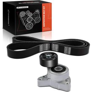 A-Premium Engine Serpentine Belt Drive Kit Compatible with Honda Cars - Accord 2003 2004 2005 2006 2007-2.4L