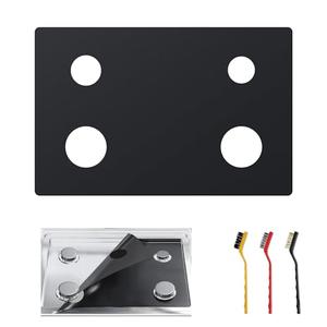 Stove Top Protector PLUS for Whirlpool Gas Range - 1 Pc (Thicker Version) Reusable Splatter Guard Liner, Only Compatible with WFG320M0BS/WFG320M0BB/WFG320M0BW/WFG320M0MW/WFG320M0MS