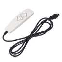 KooingTech Lift Chair Remote, 2 Buttons and 5 Pin Round Plug Recliner Hand Remotes for Pride Lift Chair Remote Replacement