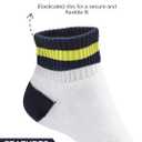Mens & Boys Ankle Socks Cotton Warm Elastic Casual Lightweight Moisture Wicking Anti Odor | 3 & 6 Pairs, Size: 8-10