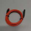 10AWG Heavy-Duty Extension Cable with Anderson-Style Connector to SAE 6FT, Includes Extra SAE Connector, High Power Transfer for Solar Panels, RVs, and Automotive Applications