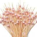 Cocktail Picks for Appetizers, Toothpicks for Appetizers, 200PCS Cocktail Toothpicks for Drinks Fruit, Decorative Bamboo Skewers for Appetizer Charcuterie Food Sticks