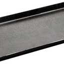 Lodge 18 Inch Pre-Seasoned Carbon Steel Griddle - Unparalleled Heat Retention - Use in the Oven, on a Gas Stove, on the Grill, or Over a Campfire - Black