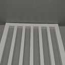 Safety 1st Easy Install Walk Thru Baby Gate for Doorway With Door, Dog Gates, Fits 29"-38", Easy Install 28" Tall, White