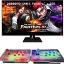 3D Pandoras Box with 28000 Games, 28000 Classic Games Installed, Separate 2 in 1 Arcade Game Console, Support 3D Game, 1280x720 Full HD, Search/Save/Hide/Pause Game up to 4 Players