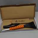 EcoNour 27" Aluminum Ice Scrapers for Car Windshield | Car Snow Scraper Window and Snow Brush with Ergonomic Foam Grip Winter Accessories (Orange)