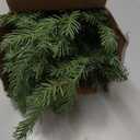 3ft Pre-Lit Mini Fir Christmas Tree,Artificial Pine Xmas Tree,106 PE Branches Tips & 84 PVC Branches Tips & UL Certification LED Lights & Burlap Wrapped Base for Tabletop Desk,Battery Operated