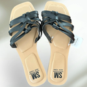 NWT SM New York Woven Braided Sandals, Size 11