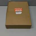 Real Natural Marble Tray for Bathroom, Vanity, Kitchen and Desktop, Rectangle Genuine Marble Stone Tray for Jewelry, Cosmetics, Candles, Lotion, Perfume and Home Decor (12" x 8" x 1.2", White)