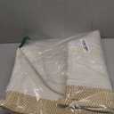 Large Blanket Baskets for Living Room Decor, Toy Storage Baskets Woven Cotton Rope Storage Basket for Kids, Dog Toys Organizer Clothes Hamper with Embroidery Decor for Nursery Laundry (Large, Giraffe)