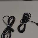 AGVEE 2 Pack 6.6ft Angled Replacement Charger Cable for Coros Smartwatch, 90 Degree Braided Cord for Coros Pace 3/Pace 2/Apex 2 Pro/Apex 2/Apex/Vertix 2/Vertix, Black