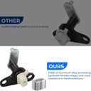 AUTOVIC Tailgate Hinge Bushing kit for 2005-2023 Nissan Titan with Aluminum Replace Tailgate Hinge 93470-ZH000