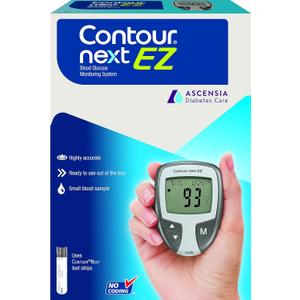 CONTOUR NEXT EZ Blood Glucose Monitoring System (1 Count (Pack of 1))