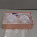 Lulia Breast Pump Hands Free, Wearable Breastfeeding Pump with 4 Mode and 9 Level, Strong Suction, Painless, Anti-Backflow, BPA Free, Portable Electric Breast Pumps with 17/19/21/24MM Flanges (White-2pcs)