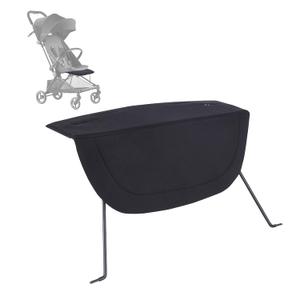 Stroller Footrest Extender, Adjustable Leg Rest Stroller, Stroller Foot Rest for Joolz AER+/AER Folds with Stroller for Compact Storage