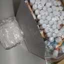 Loopeer 72 Sets/288 Pcs Christmas Hand Cream and Lip Balm Gift Set for Women Bulk Mini Hand Lotion Travel Size for Dry Skin Stocking Stuffers with Greeting Card Organza Bags for Coworker Employee