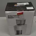 SOWTECH Conical Burr Coffee Grinder, Adjustable Electric Mill, 38 Precise Grind Settings, Precision Timer, for Espresso, Drip and French Press, Home &Office, Beige