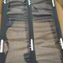 Bushwhacker Cargo Area Dog Barrier for CUV & Mid-Sized SUV 46" Wide Hatchback Pet Divider Crossover Vehicle Car Net Mesh Travel Back Seat Barricade Partition Gate Restraint Fence Trunk Shield