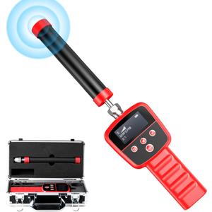 Oiiwak 512Hz Pipe Locators Receiver, Underground Pipe Sewer Inspection Drain Locator with LED Screen Portable and Durable with Headphones for Construction & Plumbing