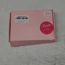 REECHO Curly Hair Extensions, 4PCS 16 inch Clip in Hair Extensions Lace Weft Short Curly Hair Extensions Clip Ins Invisible Natural Hairpieces for Women, Chocolate Brown with Highlights