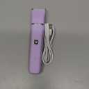 Electric Razors for Women - IPX7 Waterproof, Painless, Portable Bikini Trimmer Shaver, Body & Pubic Hair Removal Machine, Womens Lady Shaving Trimmers for Legs, Private Area - Purple