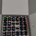 JEWHITENY 45PCS Gel Nail Polish Kit, 42 Colors 5ML Gel Polish Nude Gray Pink Blue Soak Off Glitter Nail Art Starter Kit Beauty Gifts Set for Women Girls Valentines Mother's Day Gift