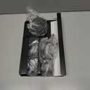 Versatile Bedside Wall Organizer, Floating Bedside Shelves, Wall Mount Essential Accessories for Room Decor, Dorm, Makeup Organizer, Remote Control HolderNight Stand (Black)