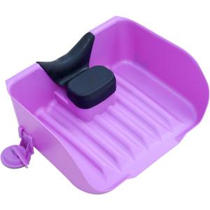 Portable Shampoo Basin for Kids, Baby, Children,Tear Free Hair Washing Basin Tray at Home (Purple)