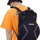 Silent Drum Pad Bag for 12 Inch,Drum Practice Pad Bag,Waterproof,with Adjustable Dual Straps Dumb Drum Practice Pad Bag