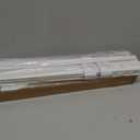 1" Cordless Mini Blinds, White Vinyl Light Filtering Blinds, 29" W x 64" H, Ideal for Indoor Windows, Office, Kitchen, Bathroom & Living Room