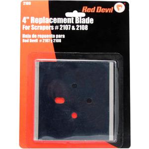 Red Devil 2109 4-Inch Double Edge Replacement Blade for Red Devil 2107 and 2108 Heavy-Duty Floor Scrapers