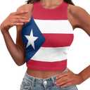 MSLG Women's High Elastic Waist Midi Skirt Casual Summer Trendy Tie Front Flowy Ruffle Floral Print A line Skirts 626 (Medium)