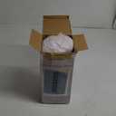 TOPPURE Cube Memory Foam Pillow for Side Sleepers, Xtra Thick 6 inch Side Sleeping Pillow for Neck and Shoulder Pain Relief, Washable Pillowcase Including, (White, 6"x14"x14")