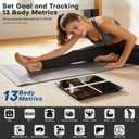 Smart Body Weight Scale, Digital Bathroom Scale, Measures BMI and Body Composition, Equipped with a Smartphone app, Maximum Weight Capacity 400 lbs/180 kg.
