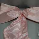 Pink Large Bow Decor Big Bow Coquette Birthday Decoration for Room Giant Satin Ribbon Tie for Party Backdrop Wedding Bridal Shower Valentine's Day Wall Hanging Decor 