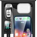 Rynapac 1 Pack Waterproof Phone Pouch - 10in Waterproof Phone Case with Lanyard, IPX8 Cell Phone Dry Bag Beach Cruise Ship Essentials for iPhone 17 16 15 Pro Max, Galaxy S25 S24 Ultra