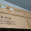 Mayi Plus 5 Step Ladder Foldable, Aluminum, Lightweight Step Stool