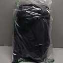 Maxsilan 25" Slim Rolling Laundry Basket On Wheels, 50L Collapsible Narrow Corner Laundry Hamper, Foldable St Orage Bins, Black