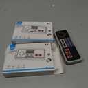 KIWITATA 2X Wireless Nes USB Controller for PC Gamings, 2.4ghz Wireless USB Remote N-E-S Emulated Game Pad Controller for Windows XP 7 8 11 & MAC & Retropie