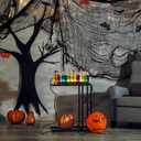 2 x NEBURORA 630x30inch Halloween Creepy Cloth Large Size Spooky Halloween Decoration Black Haunted Mansion Supplies for Halloween Home Decor Dining Table Staircase Outdoor Entrance Garden Patio