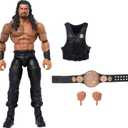 Mattel WWE Elite Action Figure & Accessories, Greatest Hits 2025, 6-inch Collectible Roman Reigns with 25 Articulation Points & Swappable Hands