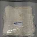 Simmore Decorative Spring Throw Pillow Covers 18x18 Set of 2, Soft Natural Plush Flannel Double-Sided Fluffy Couch Pillow Covers for Sofa Living Room, Cream White