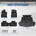 Floor Mats for Toyota Camry 2025-2026 LE/XLE/SE/Nightshade/XSE