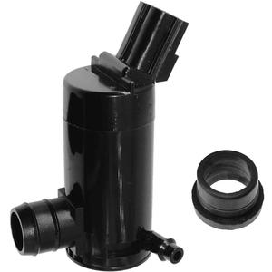 Windshield Washer Pump w/Grommet Replacement for Ford Escape, Focus, F150, F350, Mazda B2300, B2500 Mercury Monterey, Mariner Replaces OEM 7R33-17664-DA, 7L8Z-17664-A, F6SZ-17664-A