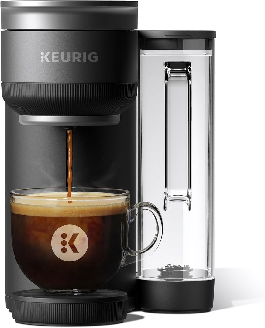 Keurig K-Crema Single Serve K-Cup Pod Coffee Maker, Pressure Infusion & MultiStream Technology, Brews Crema-Topped Coffee, Espresso-Style Shots, Classic Coffee, Tea, Cocoa, 72 oz Removable Reservoir