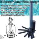 S210T Lateral Assembly Replacement for Hayward S210T 210S Pro Series Pool Sand Filter SX210DA Laterals Parts