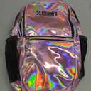 Sojourner Hydration Pack, Hydration Backpack - Water Backpack with 2l Hydration Bladder, Festival Essential - Rave Hydration Pack Hydropack Hydro for Hiking, Running, Biking, Festival Gear (Holographic - Pink)