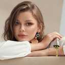 Slim Gold Chain Watch Bands Women Elegant Compatible with Apple Watch Band 38mm 40mm 41mm 42mm (S10/11) Adjustable Metal Strap Link Bracelet for iWatch Series 11/10/9/8/7/6/5/4/3/2/1/SE(No Case)