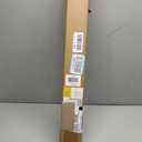 No Tools No Drill Cordless Roman Shades for Indoor Windows 100% Blackout, for Window Size 31" W 48" H Beige