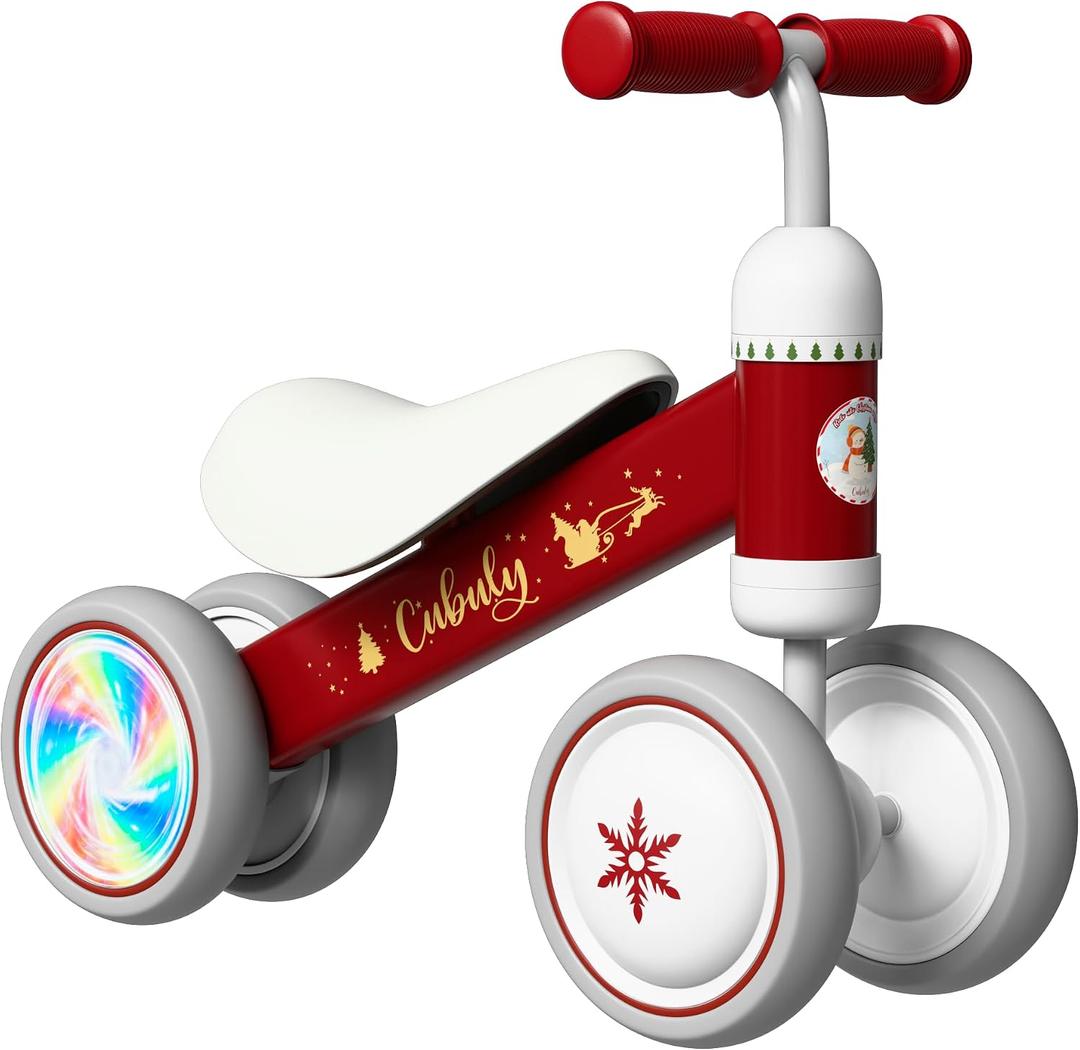 Baby Balance Bike for 1-3 Year First Birthday Boy Girl Gifts 12-36 Month Mini Bike|Colorful Lighting Wheels|Ride on Toys |Toddler Balance Bike 1-3 Indoor/Outdoor Bike